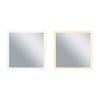 Cwi Lighting Square Matte White Led 36 In. Mirror From Our Abigail Collection 1233W36-36